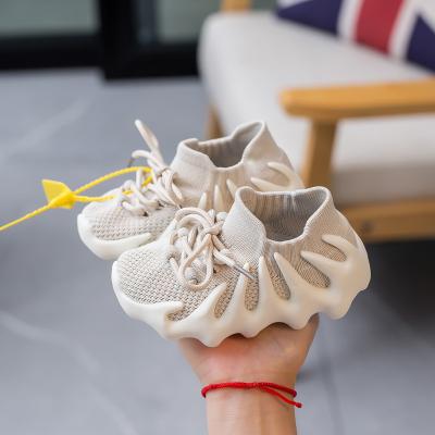 China 2022 Anti-slippery spring autumn hot sale designer branded slip on children mesh large size breathable soft sole socks casual shoes for sale