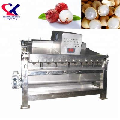 China High efficiency quality lychee stripper LX-2A production line lychee peeling machine lichi pitting machine for sale