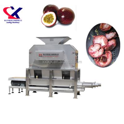 China High efficiency automatic pre-treatment processing line/passionflower edible passion fruit juice extraction machine for sale