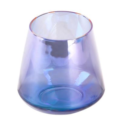 China Restaurant Good Quality Super Lead Free Stemless Wine Glass Wedding Favors for sale