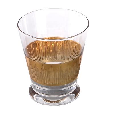 China Eco-friendly Restaurant Whiskey Tumbler Shatterproof Glass Mug For Restaurant for sale