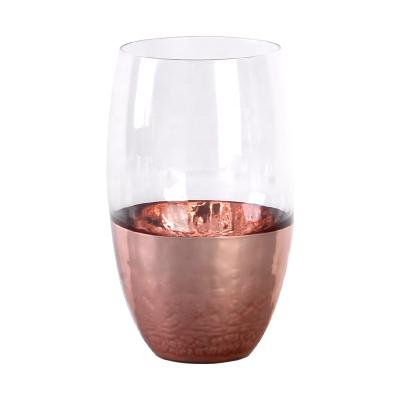 China Wholesale handmade colorful crystal creative cups restaurant whiskey wine glass for sale