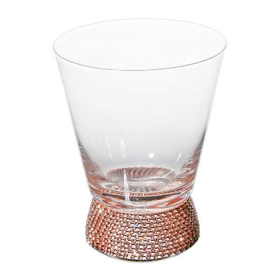 China Restaurant Goblet Colored Christmas Champagne Wine Water Cups Glass Tumbler for sale