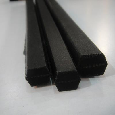 China Garment Shops Exquisite Craftsmanship Rubber Belts HBB Or BB Angle Double V-Belt for sale