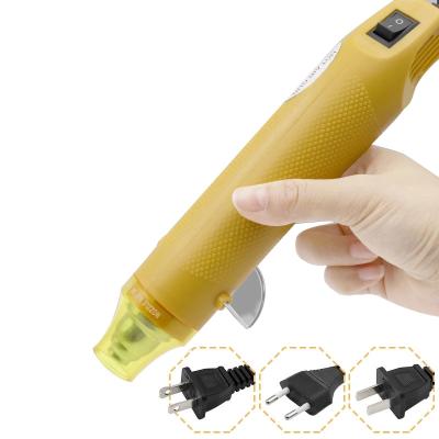 China Heat Gun 300W Portable Electric Cool/Hot Air 110V 220V Mini Handheld Hot Air Gun For DIY Craft Craft Shrink Wrapping PVC Drying Paint for sale