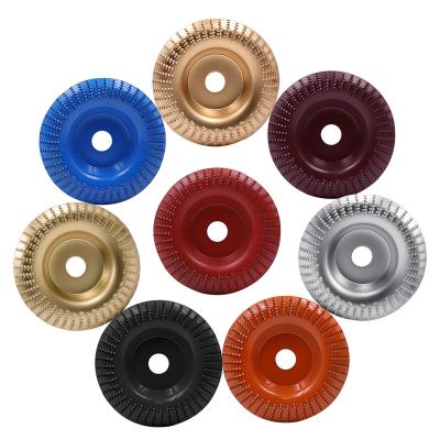 China 16mm Hole 16mm Wheel Rotary Disc Tool Disc High Carbon Steel Wood Grinding Sanding Polishing Abrasive Carving Tools For Angle Grinder for sale