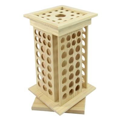 China Eco-friendly special design color diffuser bracket store rake and wooden display stand widely used for sale