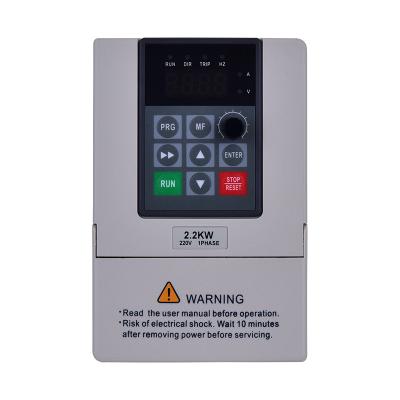 China motor/fan/home engineers offer online service D12 series 220V 2.2KW 1 phase 3 phase motor controller vfd for sale