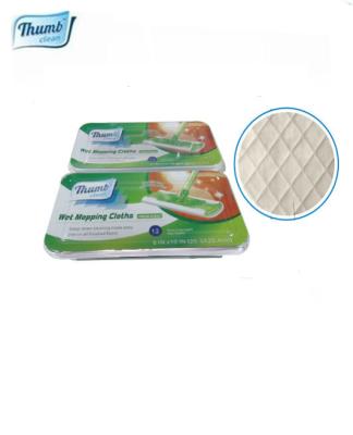 China Sustainable Nonwoven Household Wet Cloths Cleaning Wet Floor Wipes for sale