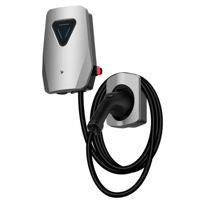 China Wall Mounted Home Auto AC Car Electric Vehicle Charging Charger 32a 230v 7kw EV New Energy Battery With Type - 2 Plug EV Charger for sale