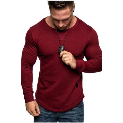 China Wholesale QUICK DRY T-shirts Summer 2021 Casual Custom Long Sleeve Men Sport T Shirt for sale