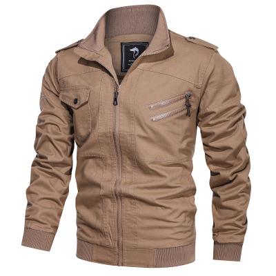 China Wholesale Men's Plus Size Spring High Quality Outdoor Cotton Style Men's Military Jacket for sale