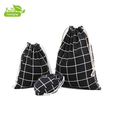 China 2017 Shoe Bags Drawstring Bag Custom Printed Cotton Moisture Proof for sale