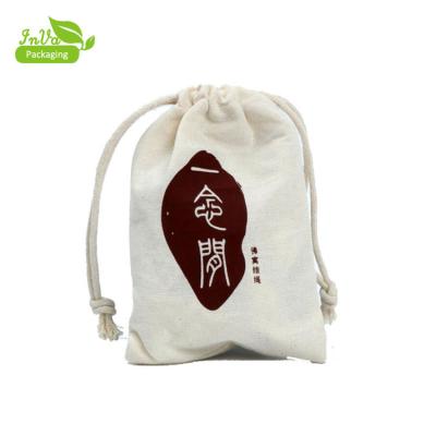 China Cheap Custom Wholesale Canvas Bag Cotton Canvas Handled Military Drawstring Bag for sale