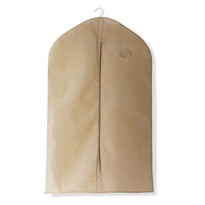 China Storage Customized Suit Cover Dress Non Woven Foldable Garment Bag for sale