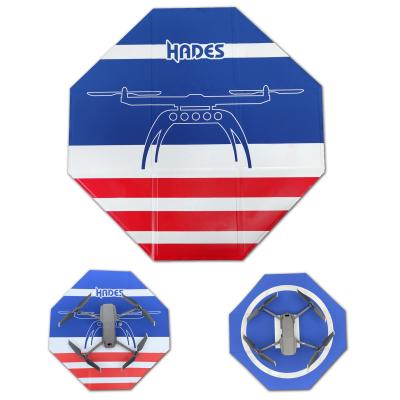 China 24 inch (60 cm) waterproof and reflective drone vertical landing pad double sided waterproof quickly foldable vertical landing pad for drones for sale