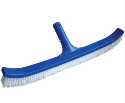 China Curved Pools 18 Pool Spa Wall & Floor Brush w/Nylon Stiff Cleaner Broom for sale