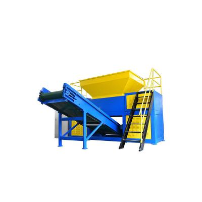 China High Efficiency Safety Long Life Mat Cover Footclith Shredding Machine Old Fishing Nets Polypropylene Nylon Grinder in Chile for sale