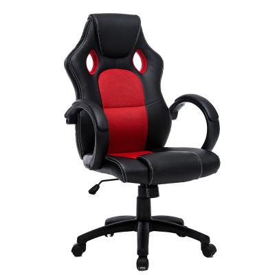 China Home (Height) Adjustable Moder Style Lumbar Support Medium Aftermarket Leather Computer Office Chair for sale