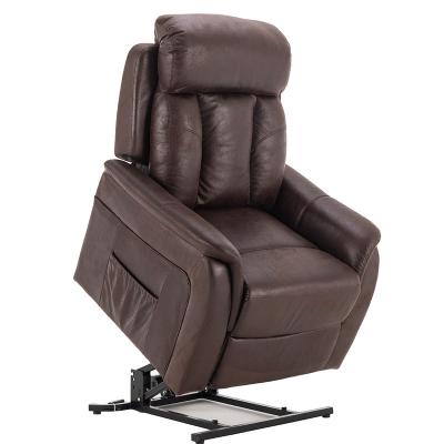 China Body Portable Full body leather power lift eletronic massage recliner chair for sale