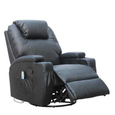 China Eletronic Body Lift Power Leather 8 Point Vibration Bottom Recliner Massage Lazy Chairs for sale