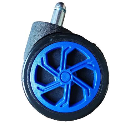 China Contemporary Office Chair And Gaming Chairs Swivel New Design Isolation Plastic Caster Wheels for sale