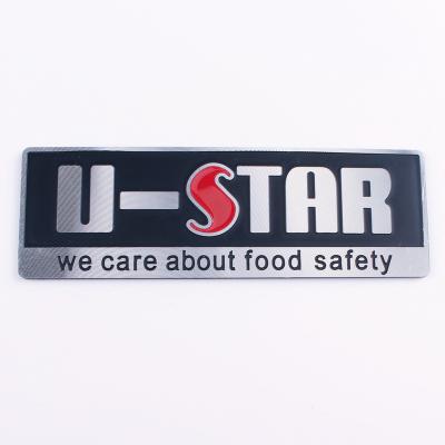 China Metal Cheap Wholesale Laser Engraving Anodized Sign Promotion Hand Aluminum for sale