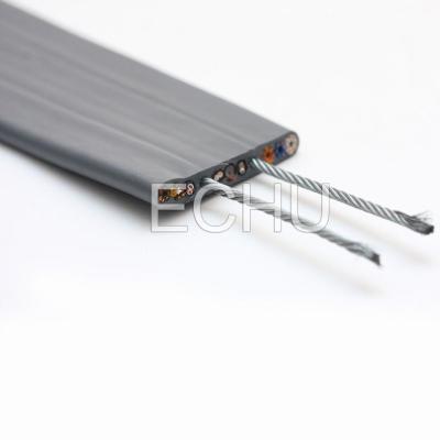 China Cable que viaja flexible plano para el elevador con el certificado TVVBPG 36x0.75+2x2Px0.75+TV del CE con la chaqueta de PVC especial en venta