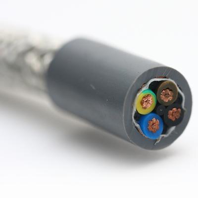 China El cable especial para la fricción encadena EKM71373 4G4 con el escudo para la máquina o los equipos que doblan con frecuencia en color anaranjado en venta