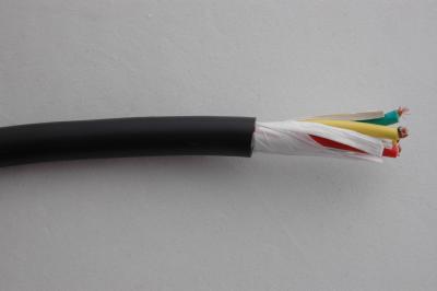 China PVC Insulation Flexible Round Control Cable KVV 450/750V in black color for sale