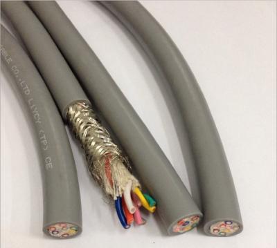 China Cable de datos del PVC del CERT del CE con la trenza de cobre estañada LiYY, LiYCY (TP) en color gris en venta