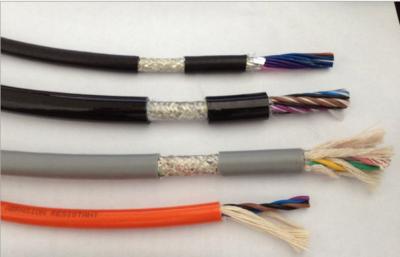 China El cable especial para la fricción encadena TRVVSP para la máquina o los equipos que doblan con frecuencia en gris/negro/color anaranjado en venta