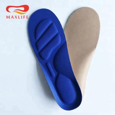 China Eco - Friendly Shock Cushioner Sport Insole 4D Massage Soft Memory Foam Insoles for sale