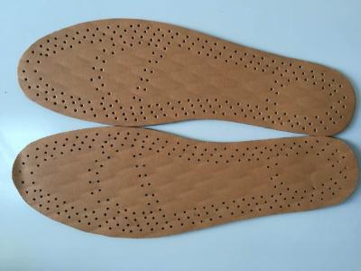 China Latex PU Leather Latex Synthetic Leather Insole for sale