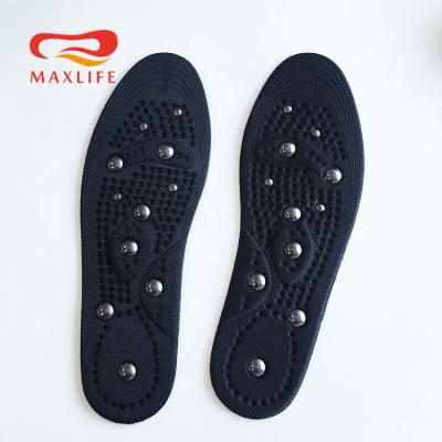 China Foot Massager Magnet Acupressure Shoe Insoles Magnetic Massage Slimming Insoles for sale