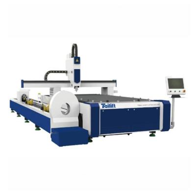 China VISION SYSTEM Tailift Automatic Laser Load 6033 Tube Laser Cutting Machine For Stainless Steel Iron Aluminum Pipe for sale