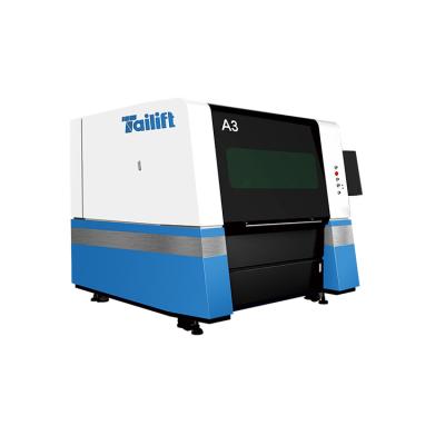 China Tailift Automated Loading Laser Cutting Low Power High Precision 1000W CNC A3 Precision Metal Laser Cutter Machine for sale