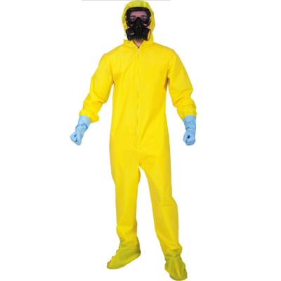 China Halloween Cosplay Party City Hazmat Costume Men Plus Size Costume Include Jumpsuit and Mask Gloves Cosplay Costume for sale