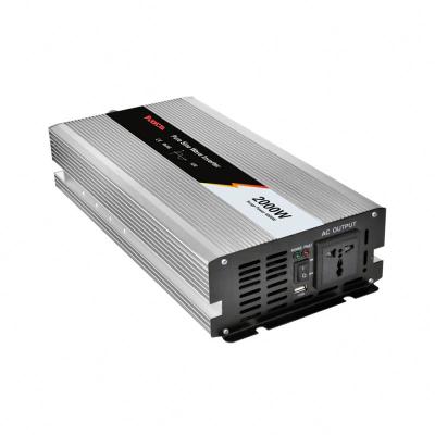 China AC 100v 110v 120v Solar Power System Home 2000W Pure Sine Wave Peak 4000w DC 12v 24v 48v Off Grid Power Inverter for sale