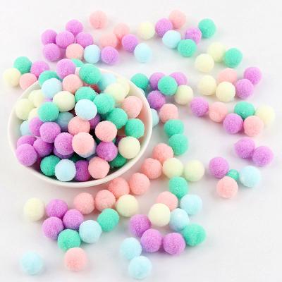 China Automatic Fluffy Handmade Sewing Craft Supplies Upholstery 250pcs Kids Toys Wedding Decor DIY Pom Poms 8mm Mini Pompom Soft Pompoms Ball for sale