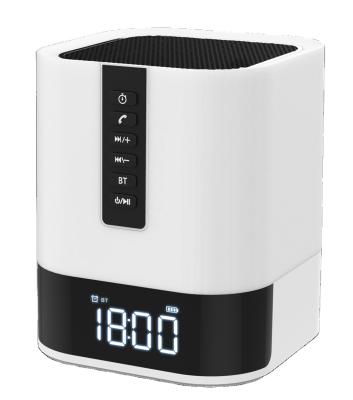 China 2020 Hot Selling Portable Phone Function BT Wireless Speakers With Alarm Clock for sale