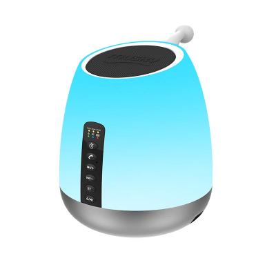 China No Musk Portable DY50P BT Wireless Speaker With LED Touch Night Light Bedside Table Color Lamp for sale