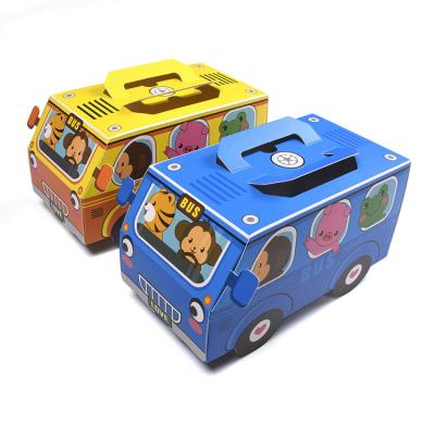 China Recycled Materials Wholesale Car Candy Box Children's Day Cartoon Snack Box Full Moon Birthday Gift Box for sale