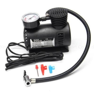 China Tire Air Refill 300 Auto Portable Mini Air Compressor 12V PSI Car Pump Tire Inflator for sale