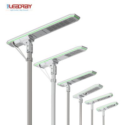 China Pavement Leadray Ip65 Road Outdoor Waterproof Street Light Smd 30w 40w 60w 80w 100w 120w Integrated All In One Led Solar Street Light for sale