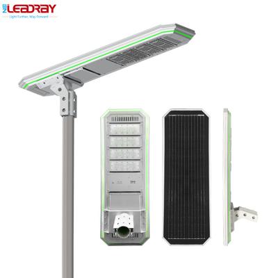 China Leadray 80W Energy Saving Outdoor Road Lamp Ip65 Waterproof 30W 40W 60W 100W 120W All In One Solar Power Led Road Lighting for sale