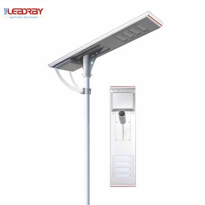 China Roadway Best Quality 120W All In One Smart Integrated Waterproof IP65 Led Outdoor Solar Street Light for sale