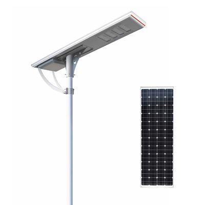 China Outdoor 120W Ip65 Roadway All In One Solar Street Light Price Integrated Led Solar Street Light Solar Design for sale