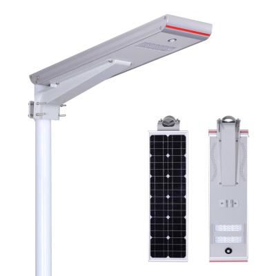 China Outdoor Roadway Sensor Leadray All In One Integrated Garden Smart Park Led Solar Street Light for sale