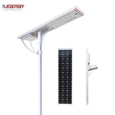 China Best Price 100w IP65 Outdoor Waterproof Solar Road Light 60w 80w 100w Aluminum Integrated All In One Led Solar Street Light for sale